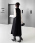 Black Mesh Layered Skirt
